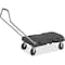 Rubbermaid Commercial Utility Duty Triple Trolley, Plastic; Structural Foam, 500 lb Load Capacity, 20.5" W, 32.5" H RCP440100BK - alternate 1
